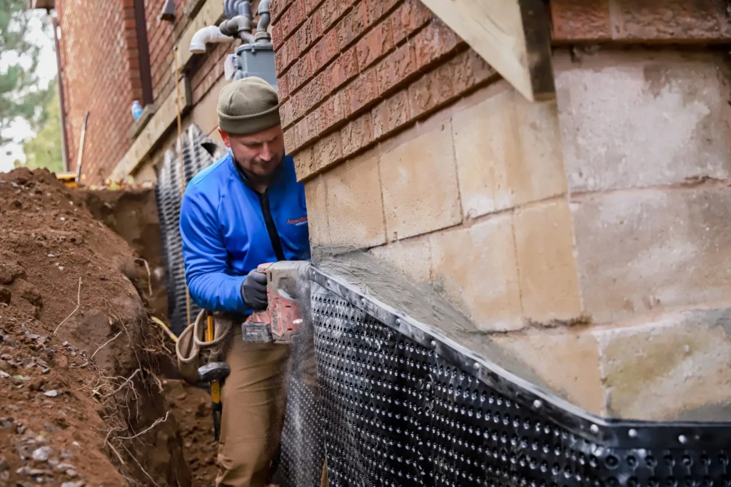 Foundation Wall Repair in Fairview, TN