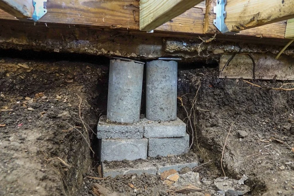 Pier and Beam or Block and Base Foundation Repair in Fairview, TN