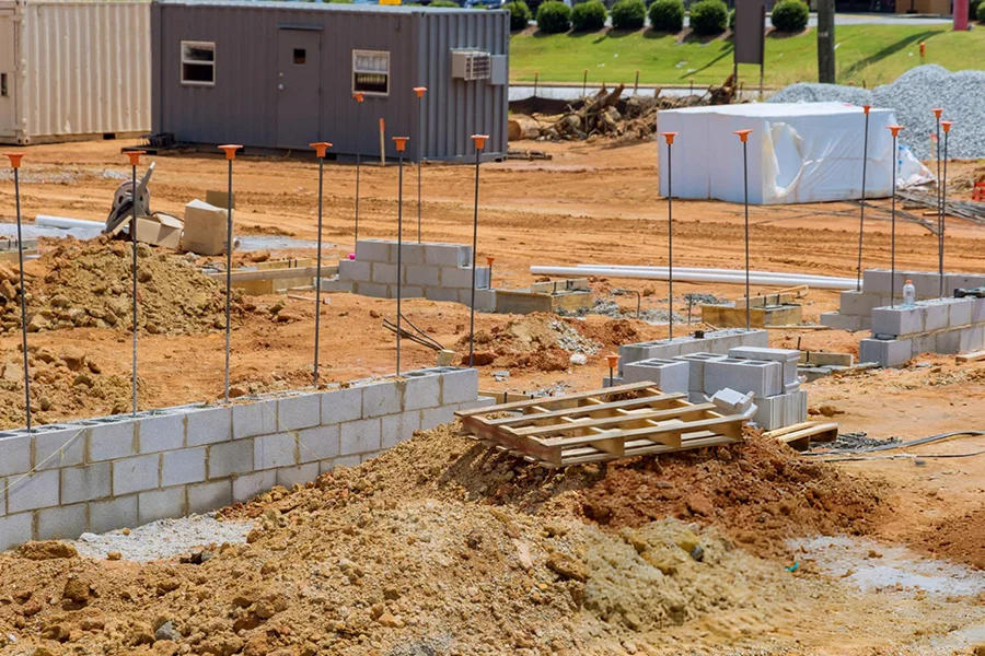 Pre-Construction Pier Installation in Fairview, TN